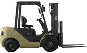 Empilhadeira Diesel 1,5T - 5T